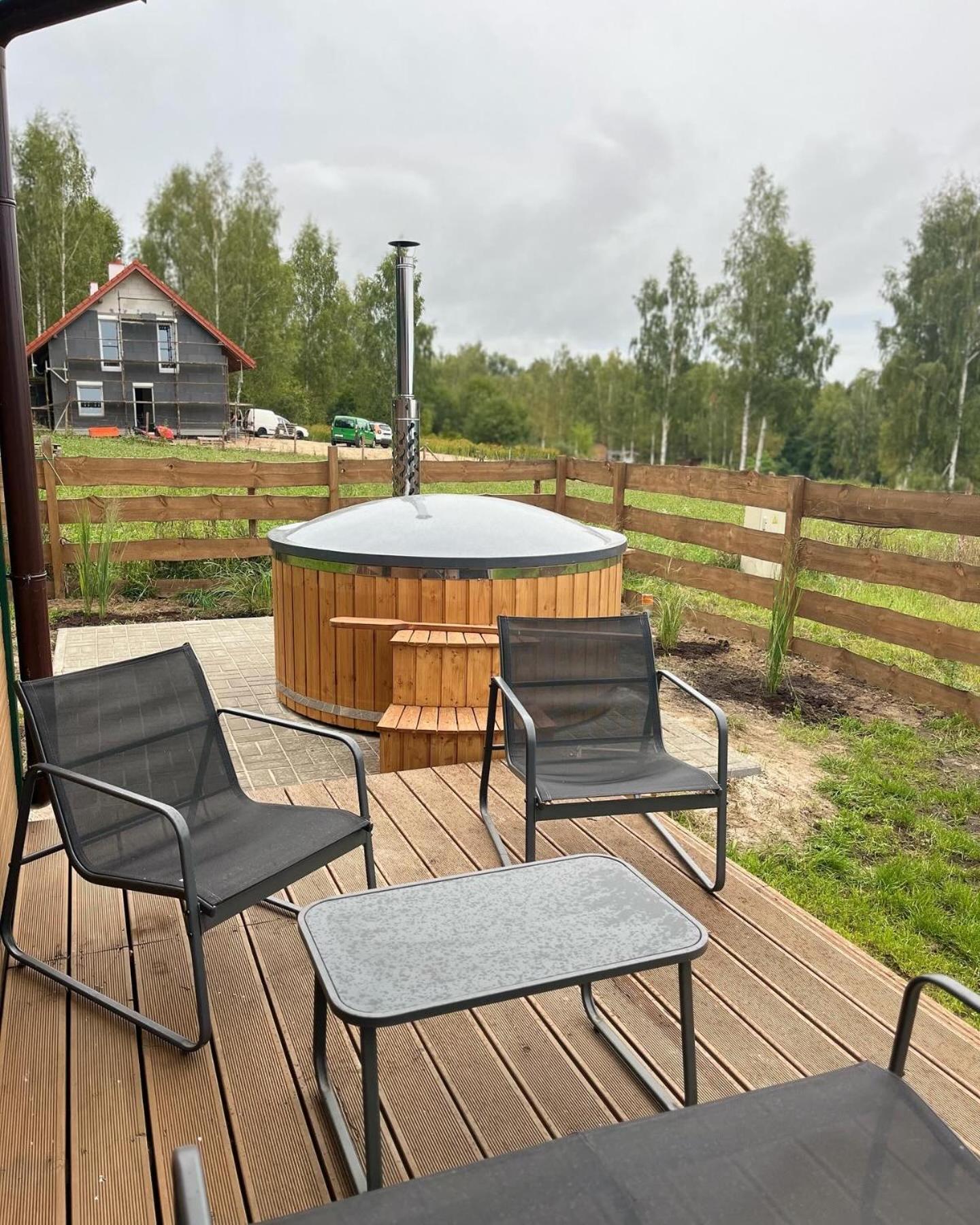 Zielona Chatka Nad Sapina Pozezdrze Ngoại thất bức ảnh