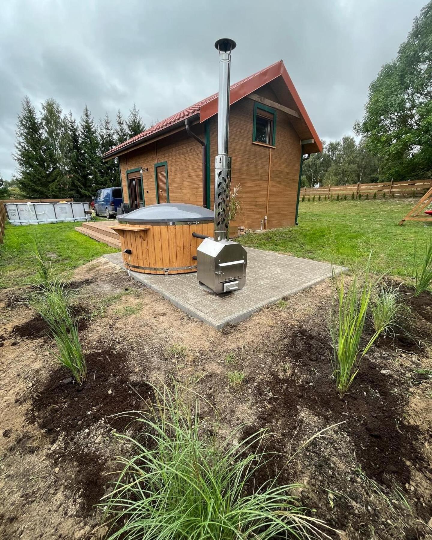 Zielona Chatka Nad Sapina Pozezdrze Ngoại thất bức ảnh